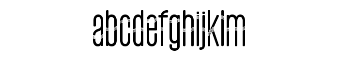 Carverine Font Regular Font LOWERCASE