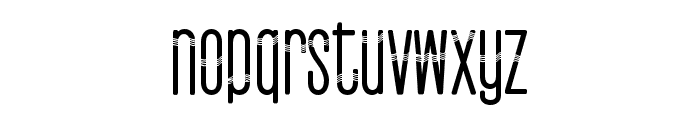 Carverine Font Regular Font LOWERCASE