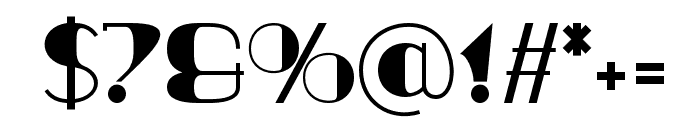 Carvinet-Regular Font OTHER CHARS