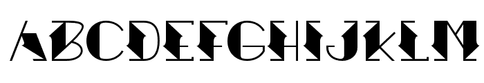 Carvinet-Regular Font UPPERCASE