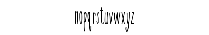 Cascade Regular Font LOWERCASE