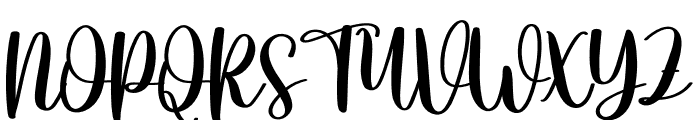 Cashew Font UPPERCASE