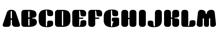 Cashy-Regular Font UPPERCASE