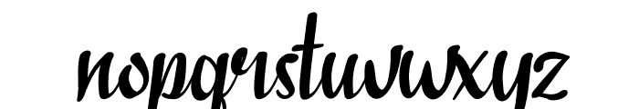 Casidy Font LOWERCASE