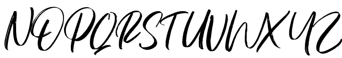 Cassana Rustine Regular Font UPPERCASE