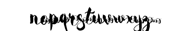 CassiopeaBE2 Font LOWERCASE