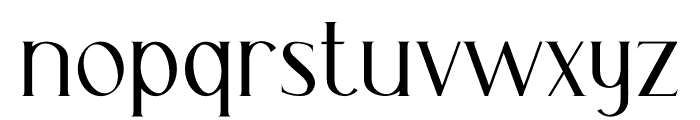 Cassiopeia Font LOWERCASE