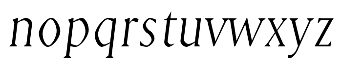 Castamere Regular Font LOWERCASE