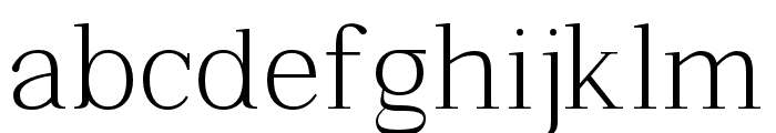 Castego-Regular Font LOWERCASE