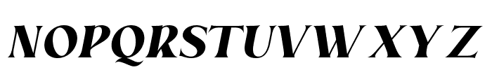 Castello Typeface Italic Font UPPERCASE