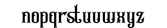 Castelly-Regular Font LOWERCASE