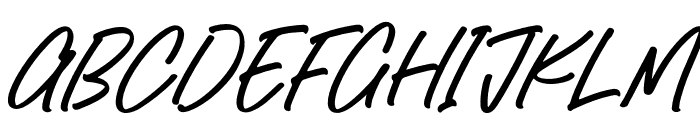 Castelob Italic Font UPPERCASE
