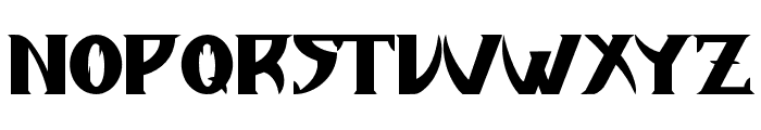 Caster-Regular Font UPPERCASE