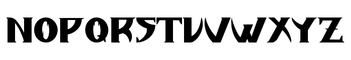 Caster-Regular Font LOWERCASE