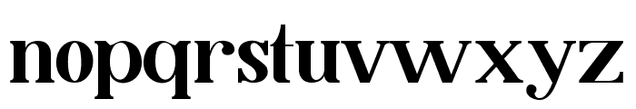 Caster Serif Font LOWERCASE