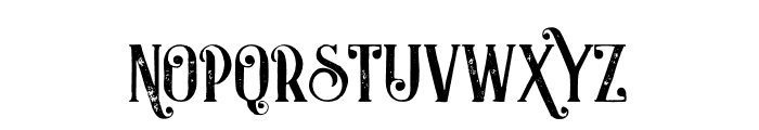 Castile Grunge Font LOWERCASE