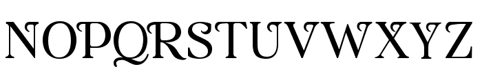 Castile Font UPPERCASE