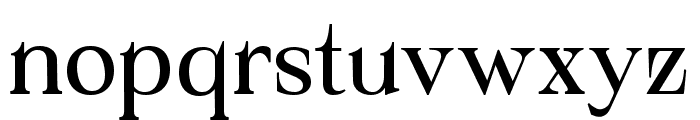 Castile Font LOWERCASE