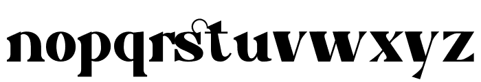 Castillian Font LOWERCASE