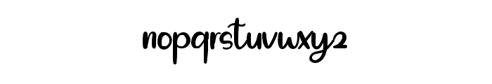 Castipy Font LOWERCASE