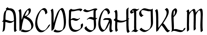 Castlenight Font UPPERCASE