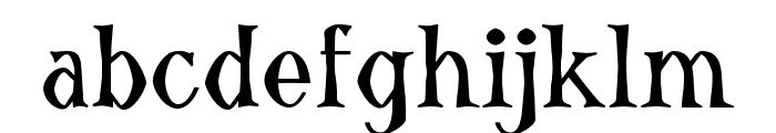 Castleton-Regular Font LOWERCASE