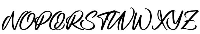 Casttelo Signature Font UPPERCASE