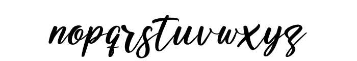 Casttelo Signature Font LOWERCASE