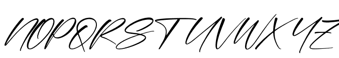 Casttika Italic Font UPPERCASE