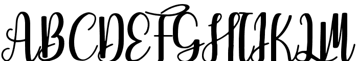 Castya-Calligraphy Font UPPERCASE