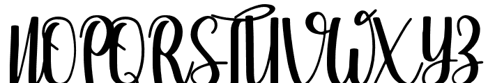 Castya-Calligraphy Font UPPERCASE