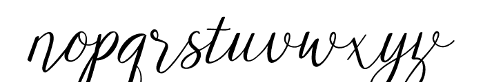 Casual Elegance Regular Font LOWERCASE