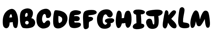 Casual cat Font UPPERCASE