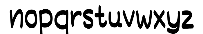 Casual note Font LOWERCASE