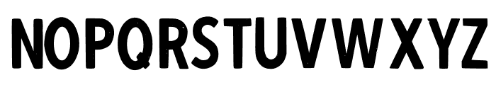 CasualTextured Font UPPERCASE