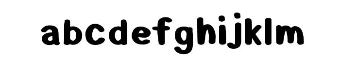 Cat Cafe Font LOWERCASE