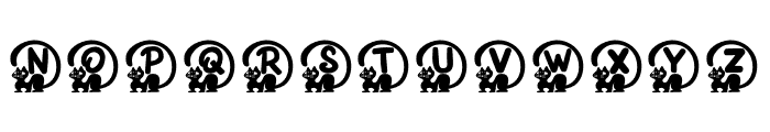 Cat Cat Monogram Font UPPERCASE