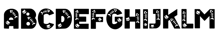 Cat Fish Font UPPERCASE