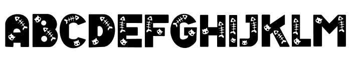 Cat Fish Font LOWERCASE