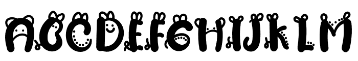 Cat Love Font LOWERCASE