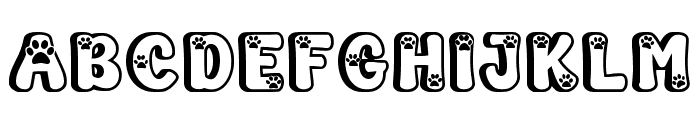 Cat Meow Regular Font UPPERCASE