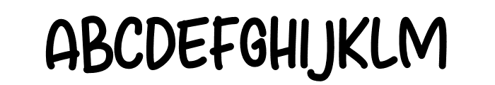 Cat Meow Font UPPERCASE