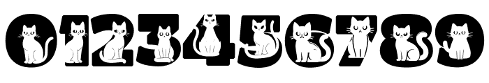 Cat Rainbow Font OTHER CHARS