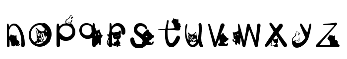 Cat Spherical Regular Font LOWERCASE