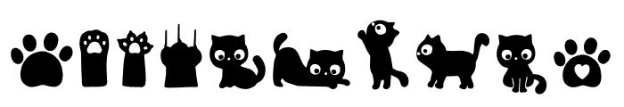 Cat-aholic Font OTHER CHARS