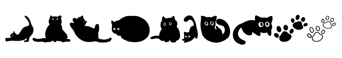 Cat doodle Font OTHER CHARS