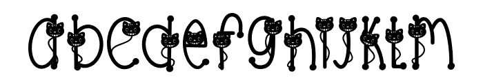 Cat funny FONT
