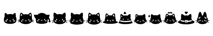 CatKawai Font LOWERCASE