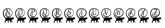 CatMonogram Font LOWERCASE