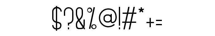 Cataleya-Regular Font OTHER CHARS